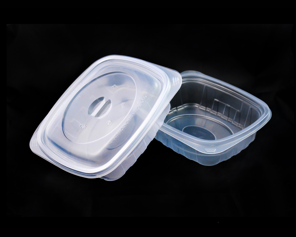 24 oz microwave container with Lid- 300 Pcs