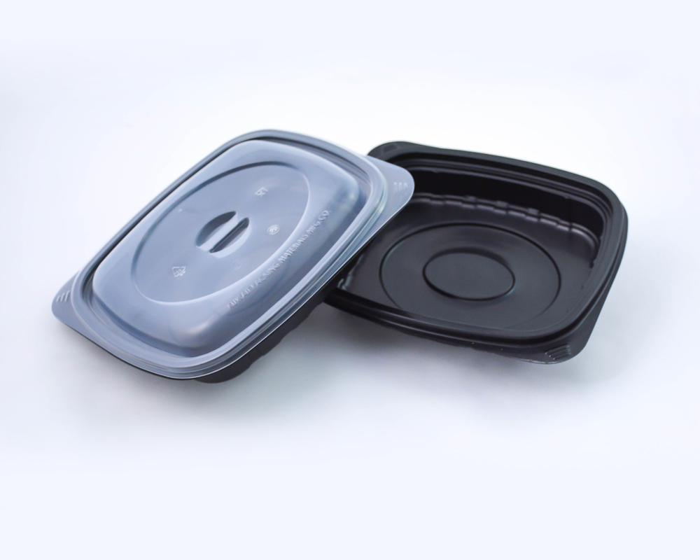 8 oz microwave container with Lid- 300 Pcs